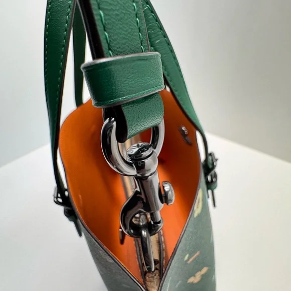 COACH Mollie Tote Bag 25 With Mystical Floral Print - Picture 14 of 16